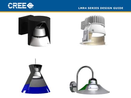 Cree lighting design examples for LMR4 